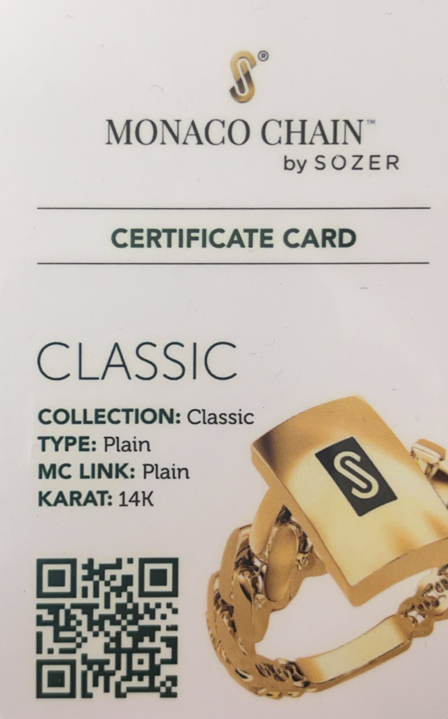 14k yellow gold classic plain original Monaco ring-M008