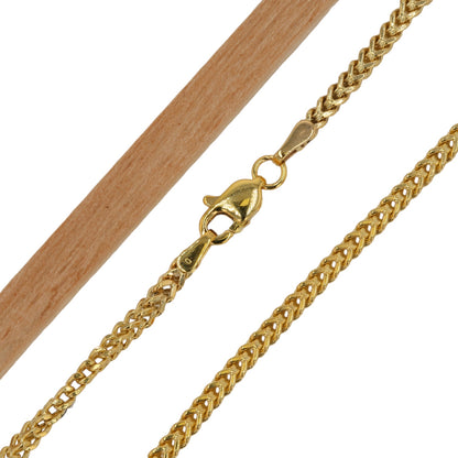 10K Yellow Gold Franco Anklet Bracelet-226773