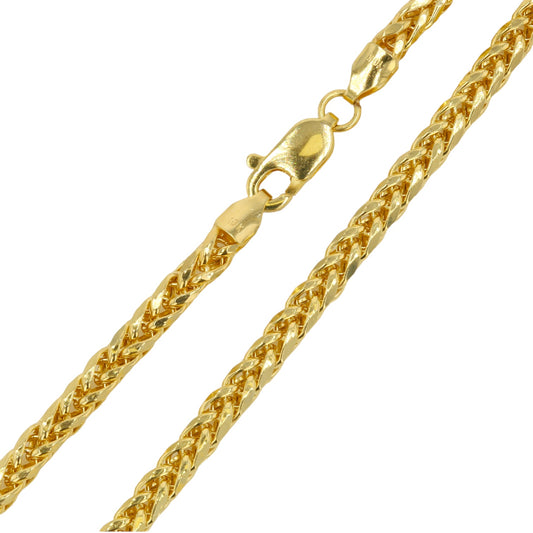 10K Yellow Gold Palm Anklet Bracelet-226761