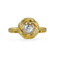 18K yellow gold knot ring