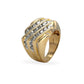 10K yellow gold 2.6CT diamond man ring-22010