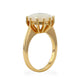 14k Yellow gold Australian Opal ring