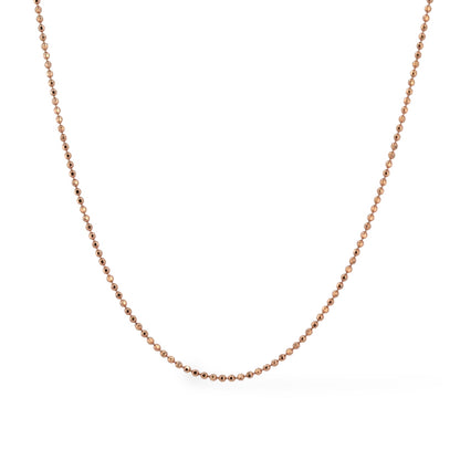 14k Rose gold military chain-225594
