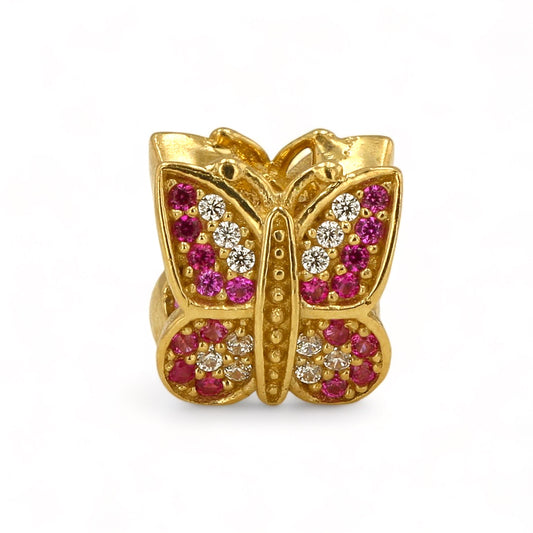 10k yellow gold butterfly Astra charm-52738