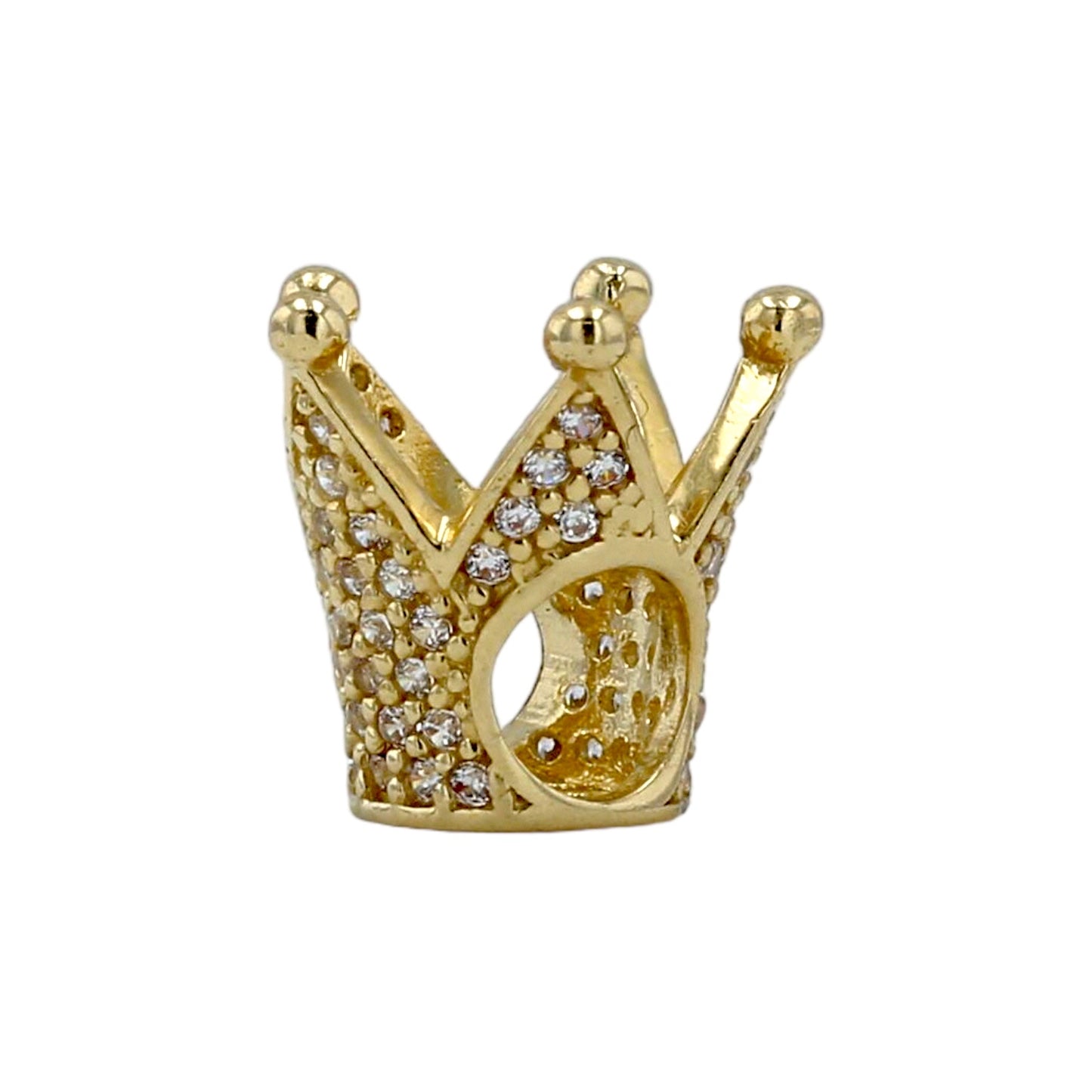Crown yellow gold Astra charm