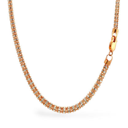 14K Rose gold Ice Chain-10