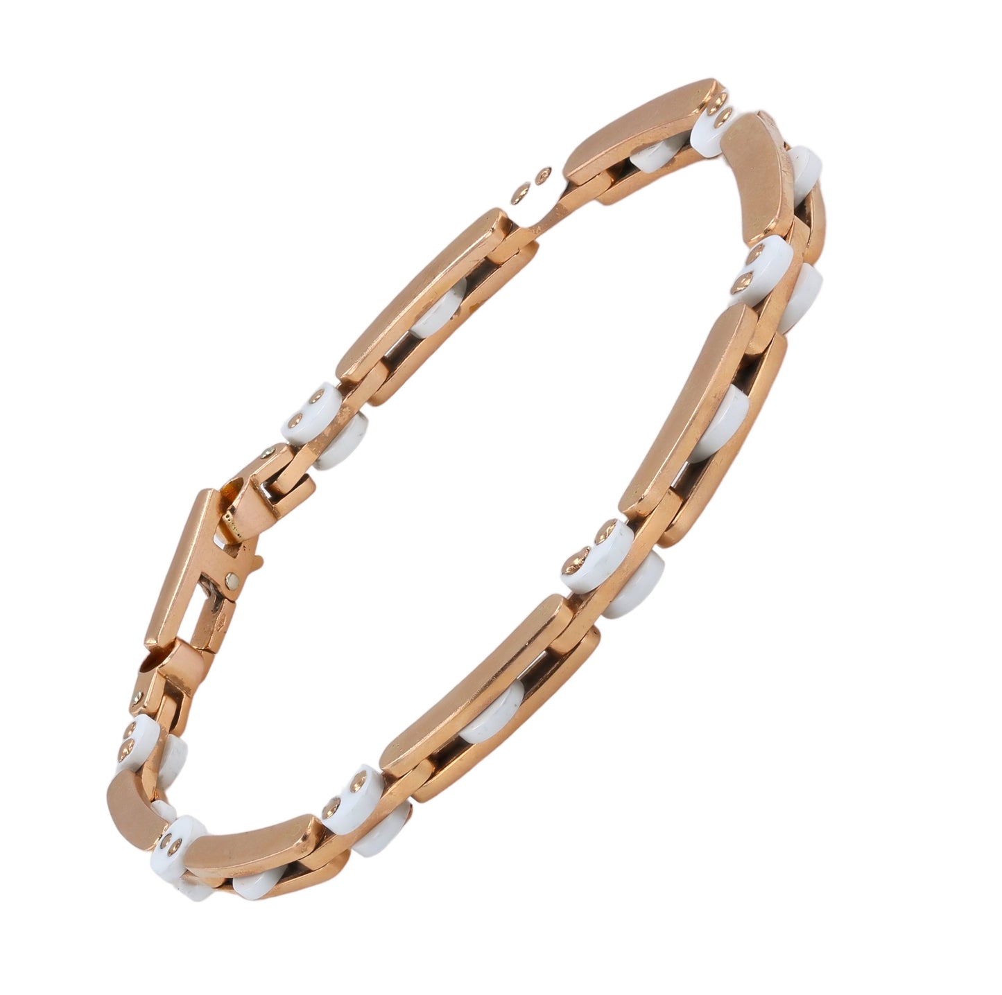 Especial Edition rose gold 14k solid agate’s bracelet