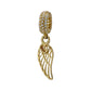 Wing yellow gold Astra charm