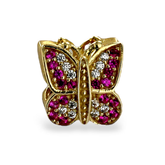 14K Yellow gold butterfly Astra charm