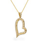 10K Yellow gold necklace-221002