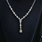 White 14k diamonds fancy necklaces