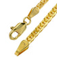 10K yellow Gold Hearth design Chain-5979