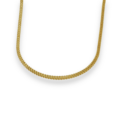 14K Yellow Gold Franco Chain 1.5mm 24inch - 225975