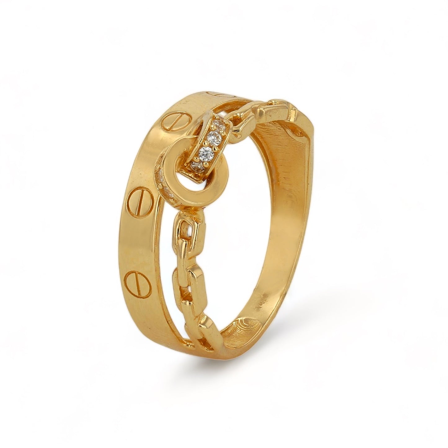 14k Yellow Gold Fashion Ring - 226007