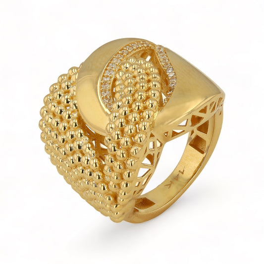 14K Yellow Gold Fashion Ring - 226460
