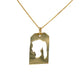 Gold 14k customized pendant
