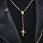 Gold 10k solid yellow rosary