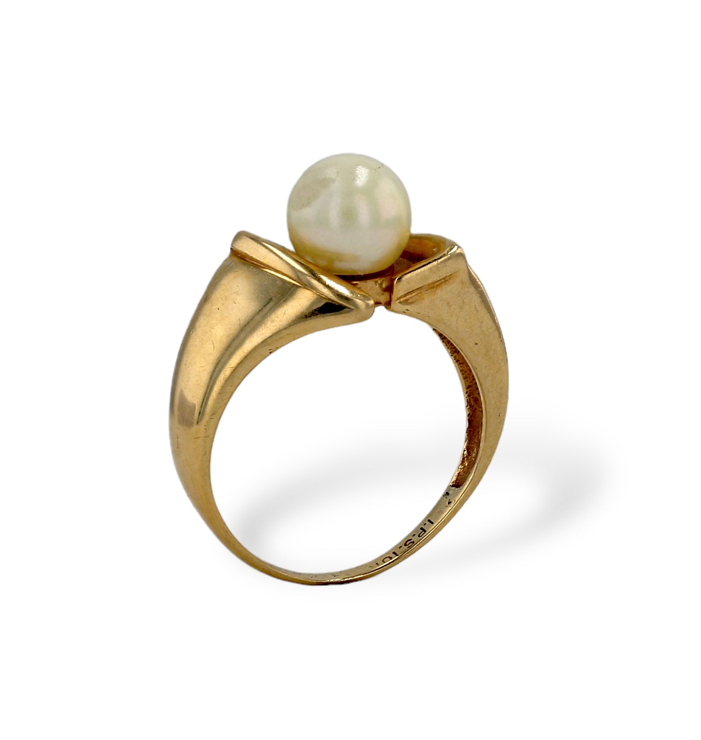 Gold 14k pearl ring