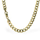 Gold 14k solid curve chain