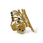 Gold 10k butterfly ring