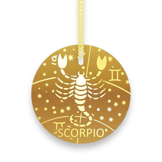 14k Scorpio Pendant